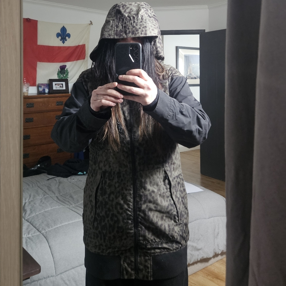 Leopard Print Ski Jacket Armada Women